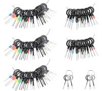 Terminal Removal Tool Kit 82 Pcs Depinning Tool Electrical Connector Pin Removal Tool Kit Pin Extractor Tool Set Wire Terminal Release Tool for Automotive Car Household Devices