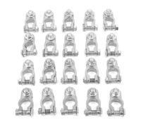 Terminal Set Connector Clamp 12V Positive Negative for Caravan Van Motorhome Boat