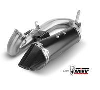 MIVV Delta Race Silencer S/O BL - PANI/STREETF V2 20-