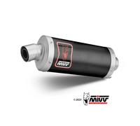 MIVV Exhaust Muffler DAKAR Y.064.LDKB Black SS for Yamaha Ténéré 700 (19-22)