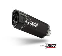 Muffler slip-on exhaust Mivv SR-1 Black Titanium for BMW R 1300 GS 2023 > 2024.
