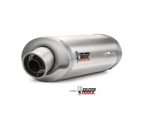 MIVV Exhaust Muffler UK.013.LX2 Sport Oval Inox Kawasaki ZX-6 R/RR 636 2005-2006