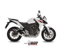 TERMINALE DI SCARICO STAINLESS BLACK MIVV GP HONDA CB 500 F / X 2013-2015