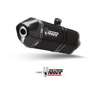 TERMINALE DI SCARICO STAINLESS BLACK MIVV SPEED EDGE BENELLI TRK 502 X 2018-24