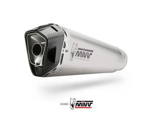 TERMINALE DI SCARICO STAINLESS MIVV DELTA RACE DUCATI HYPERMOTARD 939 2016-18