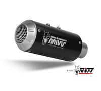 Mivv Exhaust Muffler MK3 Black Inox black for KAWASAKI NINJA 400 2018 > 2020