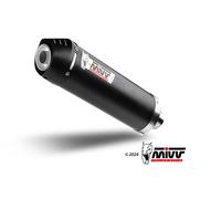 Mivv Oval Honda Integra 750 2016-20/nc 750 S/x 2016-22 H.065.l3c Homologated Slip On Muffler Silver Homologated unisex