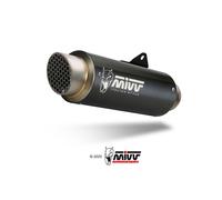 Mivv Exhaust Muffler GP PRO Black Inox black kat for KAWASAKI Z 400 2019 > 2020
