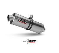 TERMINALI DI SCARICO STAINLESS MIVV OVAL HONDA XLV TRANSALP 700 2008-2013