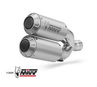 TERMINALI DI SCARICO STAINLESS RACING MIVV MK3 DUCATI HYPERMOTARD 939 2016-18
