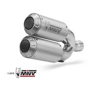 Exhaust Motorcycle Mivv Ducati Monster 1200 2018 Muffler 2 Slip-On MK3 Steel