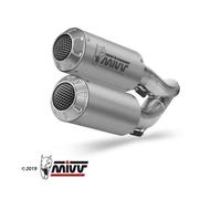 Exhaust Motorcycle Mivv Ducati Monster 1200 2018 Muffler 2 Slip-On MK3 Steel
