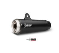 Mivv Exhaust Mufflers Ghibli Black Steel Moto Guzzi V9 Bobber Roamer 2016 2022