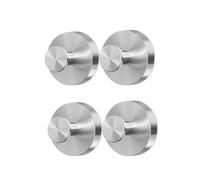 Terminatei/Defnpacious/Bachelorm Suction Cup Hooks, 2025 Upgraded Suction Cup Hooks, for Bathroom Wall, Kitchen, Glass, Tile (Shiny,4pc)