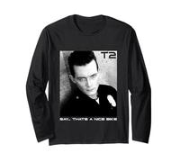 Terminator 2 Judgement Day T 1000 Say That’s A Nice Bike Long Sleeve T-Shirt