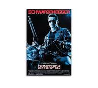 Terminator 2 Judgment DayAnime Poster Travel Poster Retro Poster Wall Art Wall Decoration Oil on Canvas Print Decorative Painting20x30inch(50x75cm) Unframe-style-19