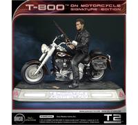 Terminator 2 T-800 On Motorcycle Limited Signature Edition Statue by Darkside Collectibles Studio