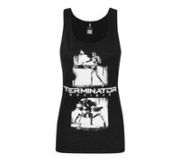 Terminator Black Movie Graphic Vest Womens