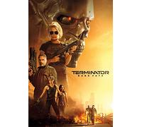 Terminator Dark Fate Movie Poster Framed or Unframed Glossy Poster (A4 210 x 297 mm Unframed)