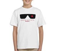 Terminator Hasta La Vista Baby Minimal Kid's T-Shirt White