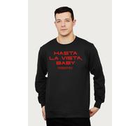 Terminator Judgement Day Hasta La Vista Baby Sweatshirt in Black | Size: Small Terminator Black S