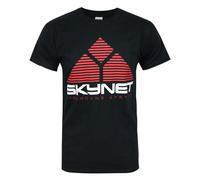 Terminator Men's Adult Short Sleeved T-Shirt (Mens Black) in Black | Size: Small Terminator Black S