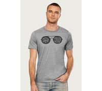 Terminator Men's Goggle Sunglasses Sarah Connor2 T-Shirt in Mid Grey | Size: XL Terminator Mid Grey XL