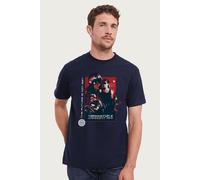 Terminator Men's Judgement Day The Future Is Not Set T-Shirt in Navy | Size: Large Terminator Navy L
