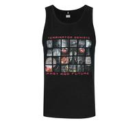 Terminator Men's Movie Graphic Vest | Black | Officially Licensed Merch | Size: Small Terminator Black S