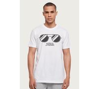 Terminator Men's Sarah Connor Sunglasses2 T-Shirt in White | Size: Medium Terminator White M