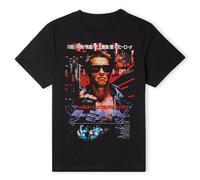 Terminator Official Japanese Movie Poster T-Shirt - Black Terminator Black One Size