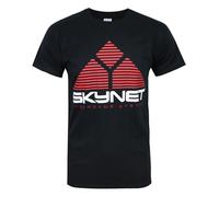 Terminator Official Mens Logo T-ShirtS Black NS4964