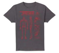 Terminator Official T-Shirt - Charcoal | Size: 2XL Terminator Charcoal 2XL