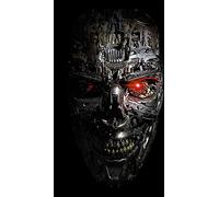 Terminator War Head Gun Made Death Machine Killer Print Poster Wall Art Work Picture A4 +