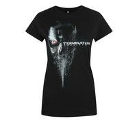 Terminator Black Logo Short Sleeved T-Shirt Womens