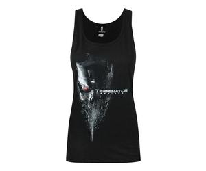 Terminator Womens/Ladies Genisys Logo Sleeveless Vest NS4213