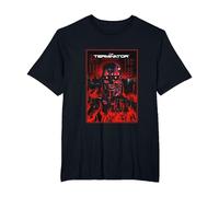 Terminator Your Future is in It's Hands Endoskeleton T-Shirt, Men's Big and Tall, Black, 4X Tall