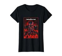 Terminator Your Future is in It's Hands Endoskeleton T-Shirt, Women, Black, X-Small