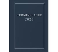 Terminplaner 2026 : 2 spalten, 1 woche 2 seiten mit Datum für 2 personen, 15 minuten takt, Von 7:00 Uhr bis 21:00 Uhr, januar bis dezember 2026, Din A4.