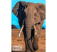 Terminplaner 2026: Elefant - Taschenkalender | 12 Monate | Wochenplaner, Terminkalender von Januar bis Dezember 2026 Ideal für Studenten, Berufstätige ... | Monatsplaner, Kontaktliste, Notizen
