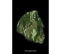 Terminplaner 2026: Gorillamotiv Jahresplaner und Kalender von Januar bis Dezember 2026 - Organizer und Zeitplaner für 1 Jahr