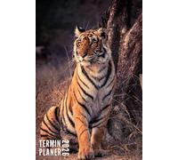 Terminplaner 2026: Tiger - Taschenkalender | 12 Monate | Wochenplaner, Terminkalender von Januar bis Dezember 2026 Ideal für Studenten, Berufstätige ... | Monatsplaner, Kontaktliste, Notizen