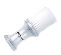 Termix Professional Hairdressing Talcum Powder Brush Brush for Cleaning Your Neck with Soft Fibres for Maximum Cleaning Transparent Colour and White Fibres