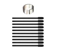 TERNCOEW 10pcs Felt Pen Replacement Tips With Clip For 3 PTK470 PTK670 Drawing Tablets Smooth Natural Feel Drawing Nibs Set