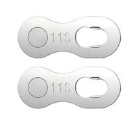 TERNCOEW 1Pair 6/7/8/9/10/11/12 Speed Chain Connector Buckles Road Bike Chain Missing Quickly Button Cycling Part Enduring Cycling Part
