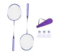 TERNCOEW 1Pair Shuttlecocks Racquet Light Weight Badminton Racket Set Professional Double Badminton Racquet For 2 Players Playing Professional Rackets Indoor Outdoor Sports Accessories