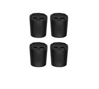 TERNCOEW 4pc Silicone Fishing Rod End Protector Caps Fishing Rod Tail Protector Butt Cushion Handle End Protective Covers Butt Cover