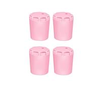 TERNCOEW 4pc Silicone Fishing Rod End Protector Caps Fishing Rod Tail Protector Butt Cushion Handle End Protective Covers Butt Cover