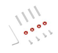 TERNCOEW 4Pcs/set Computer Case Fan Part Desktop Power Supply Long Screw Radiator For Water Cooling Computer Case Screw