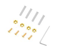 TERNCOEW 4Pcs/set Computer Case Fan Part Desktop Power Supply Long Screw Radiator For Water Cooling Computer Case Screw